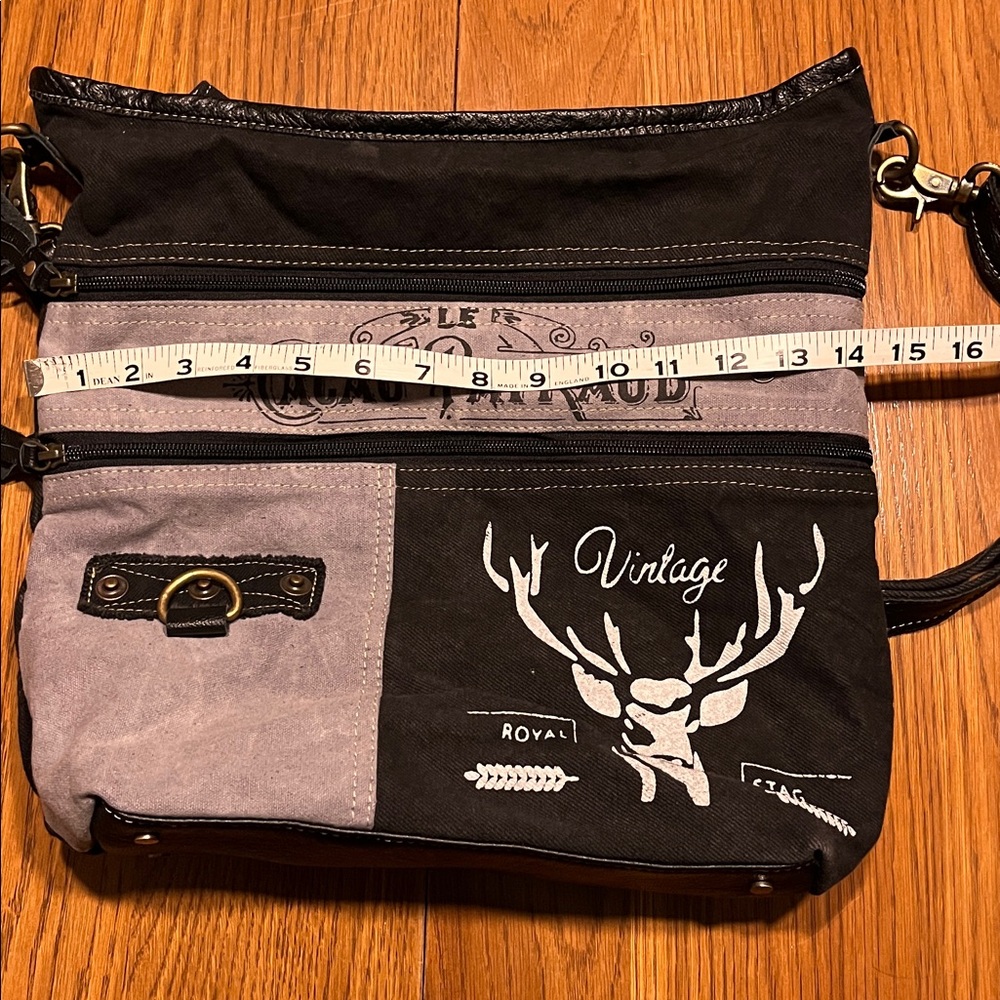 Myra large Cannon Ridge crossbody bag - Picture 6 of 8